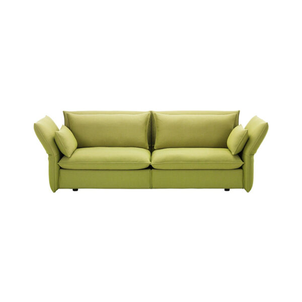 Double green sofa